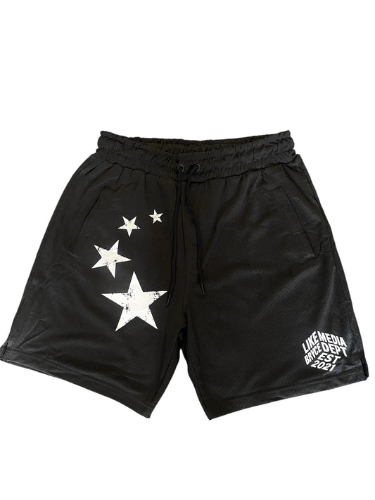 4 STAR BLACK SHORTS